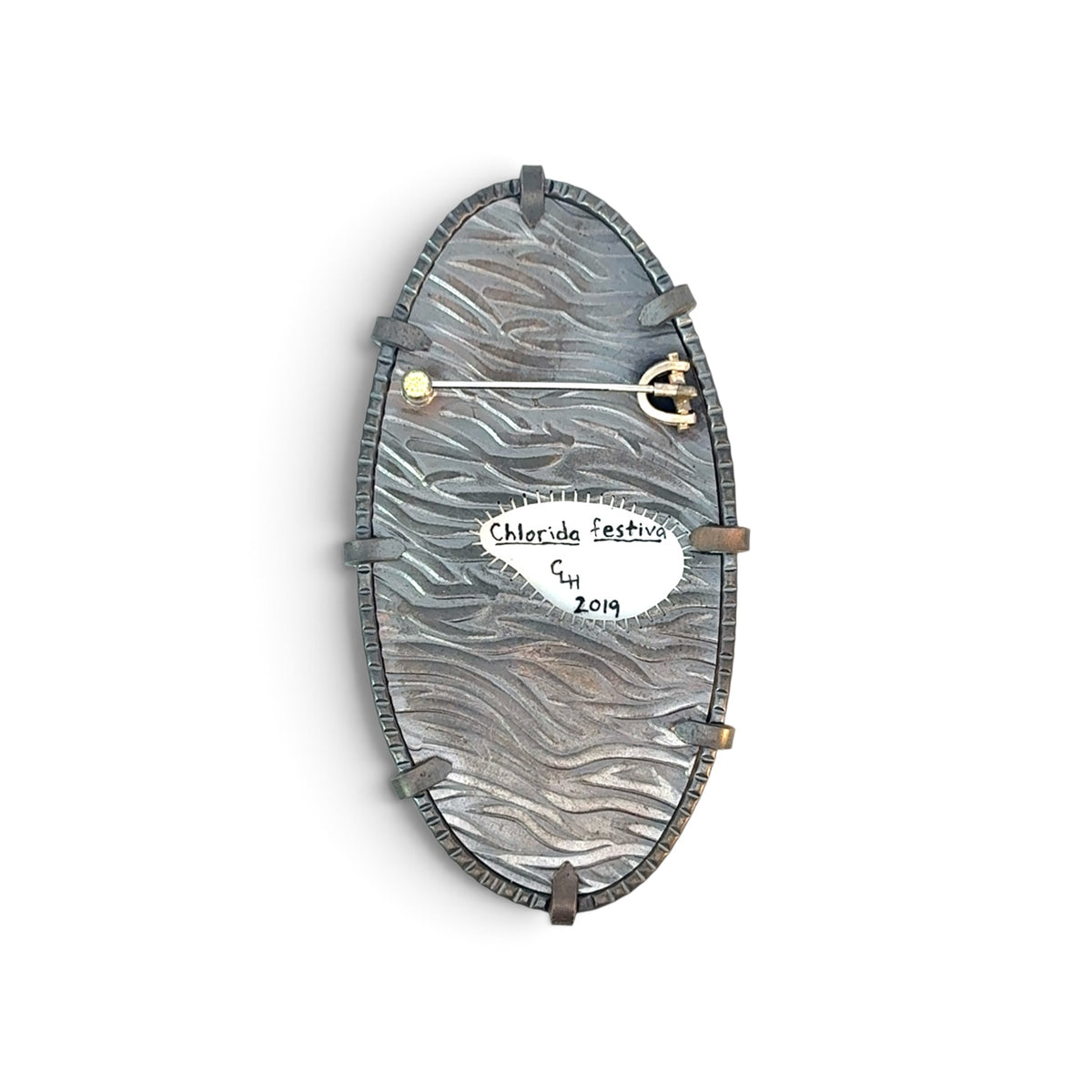 Charity Hall: Chlorida Festiva Brooch