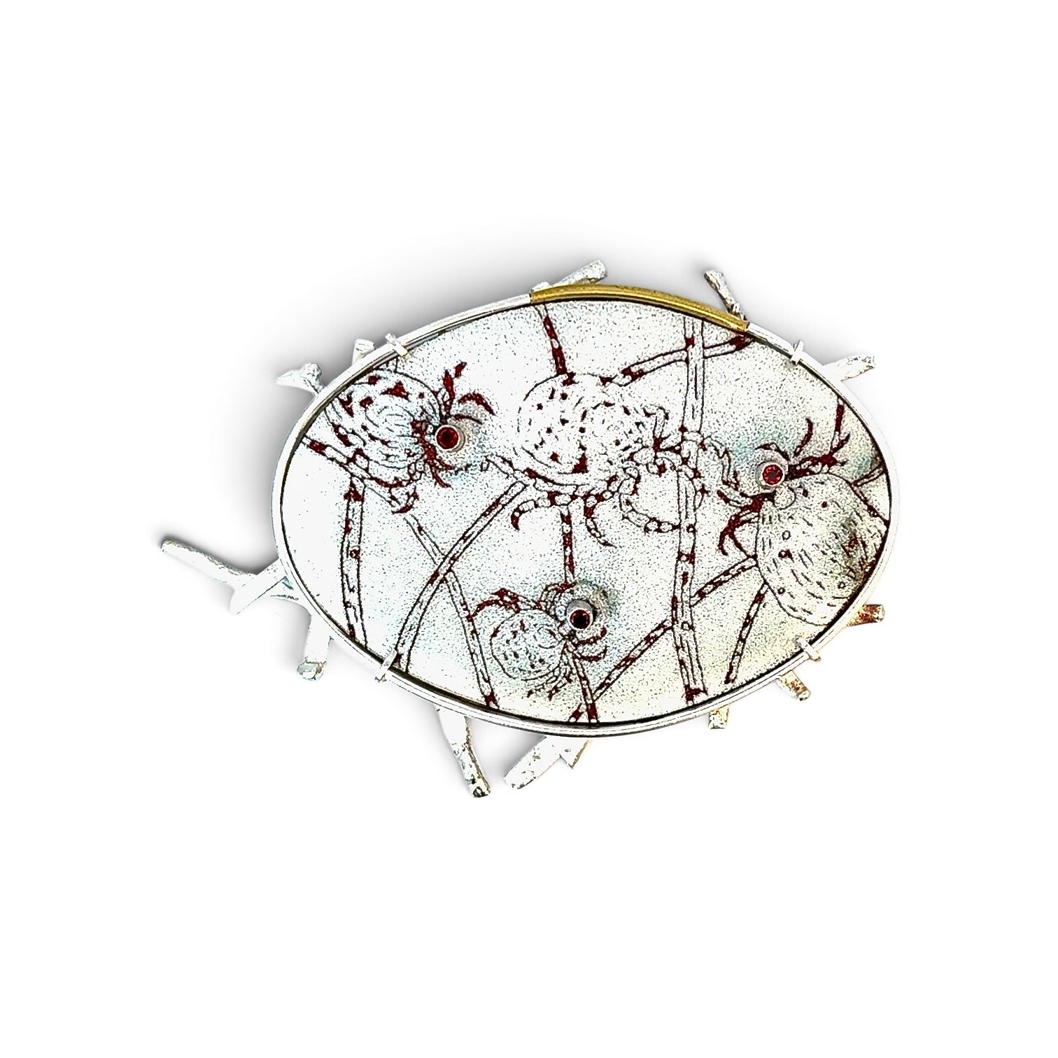 Charity Hall: Tick Brooch