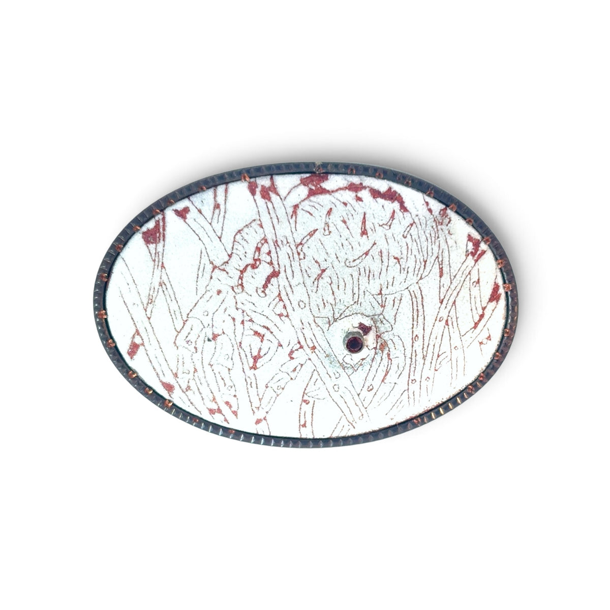 Charity Hall: Mite Brooch