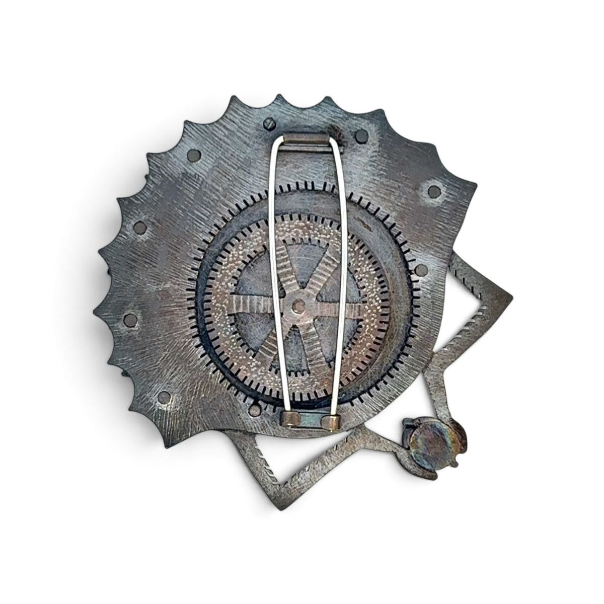 Charity Hall: Wheel Bug Brooch