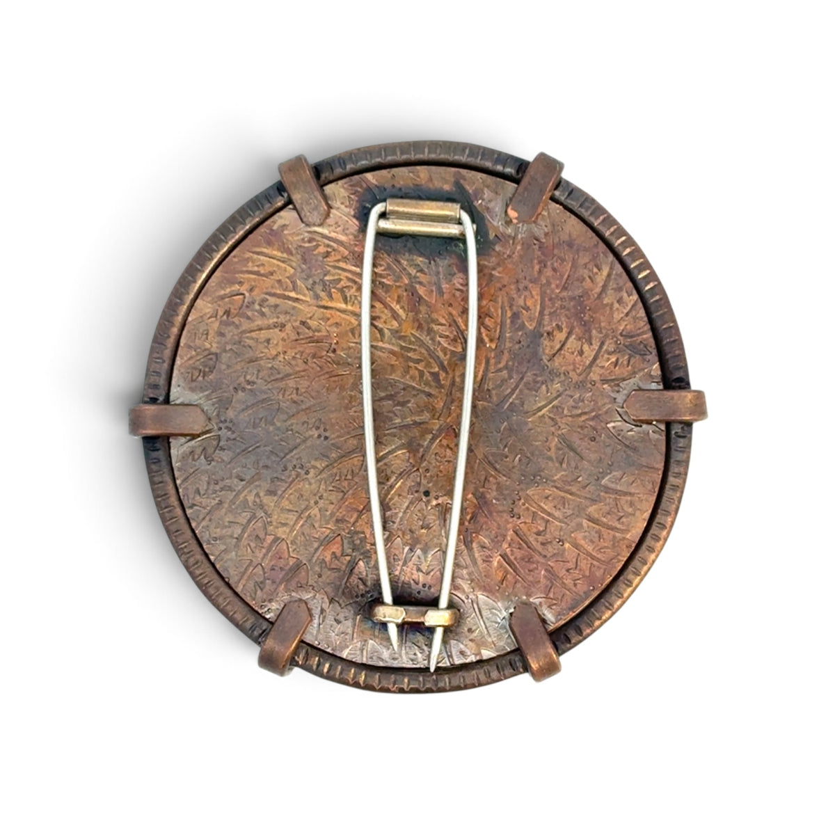 Charity Hall: Yellow / Brown Beetle Brooch