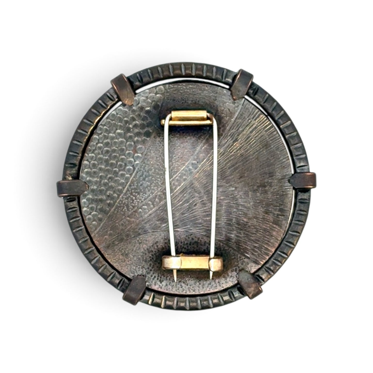 Charity Hall: Male Lo Moth Pin