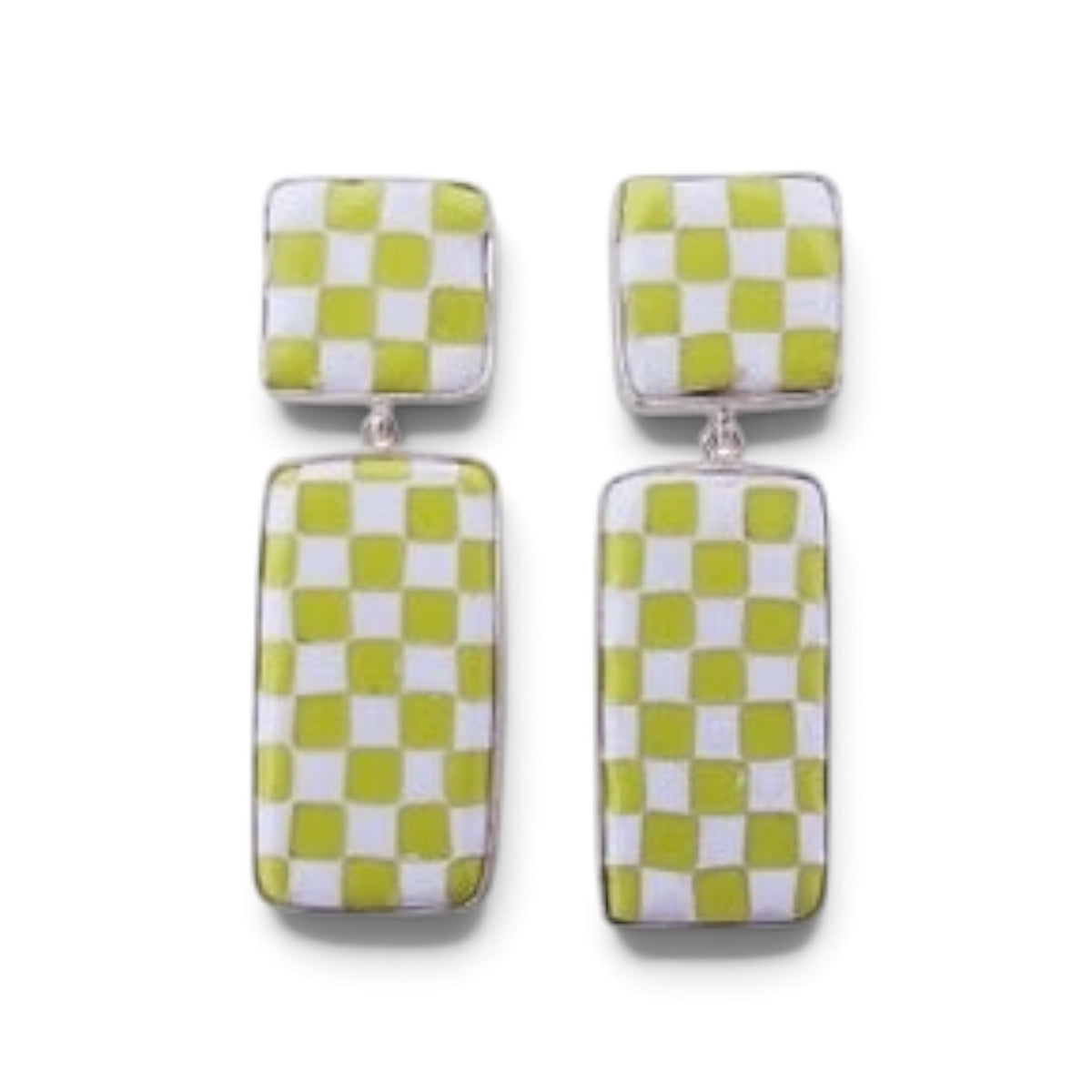 Laura Fortune: Double Decker Post Earrings