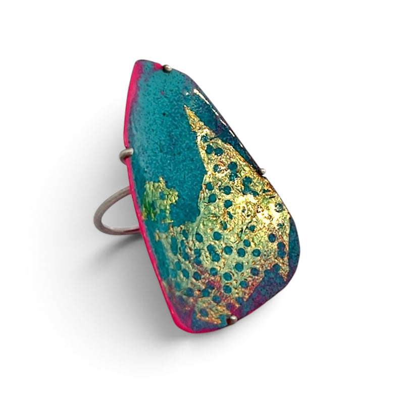 Kelly Miller: Enameled Ring