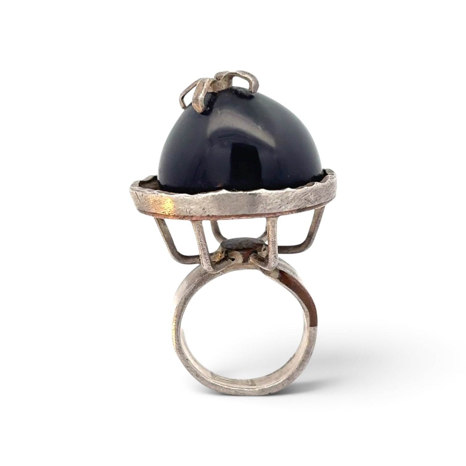 David Jones: Forged Kukui Nut Ring
