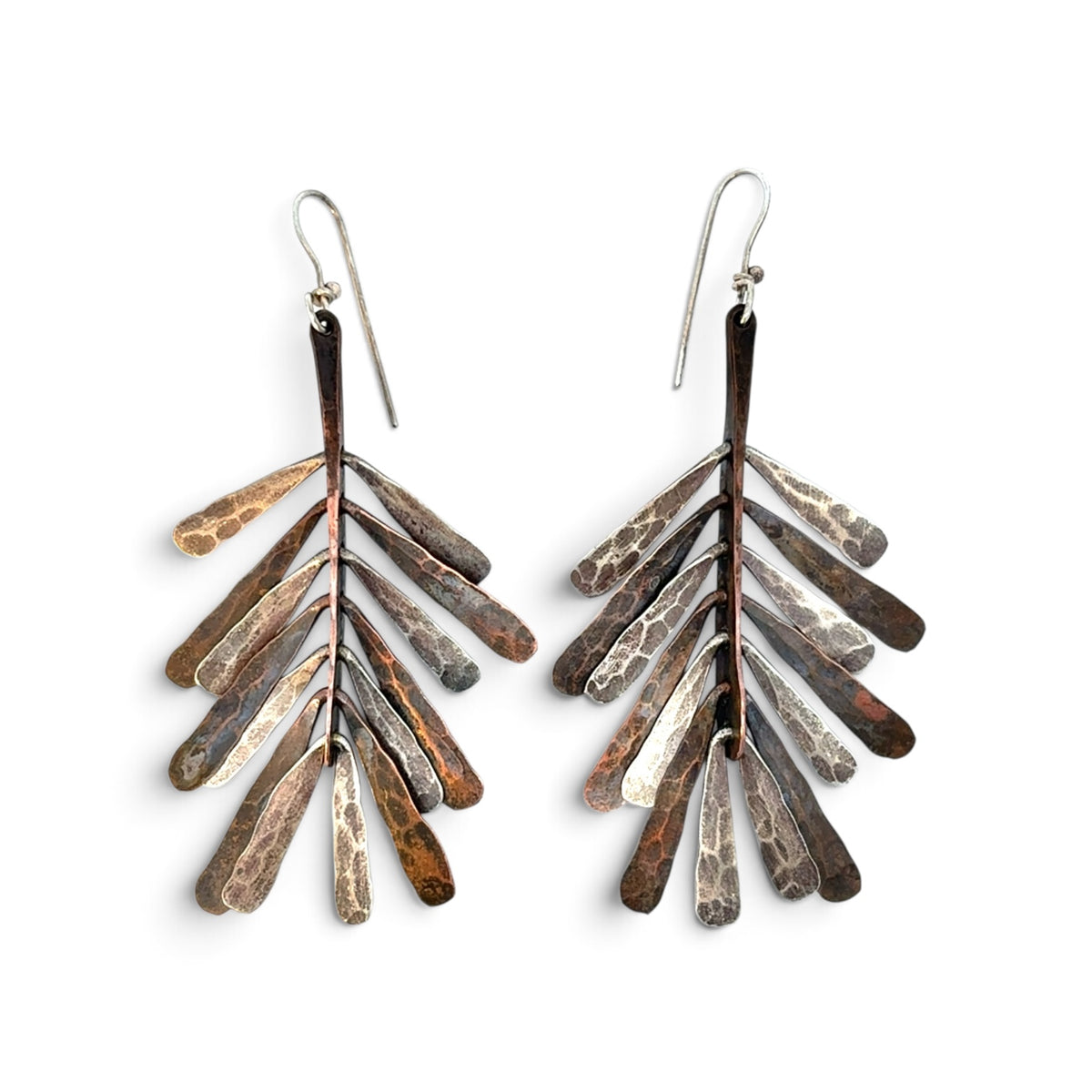 David Jones: Forged Earrings