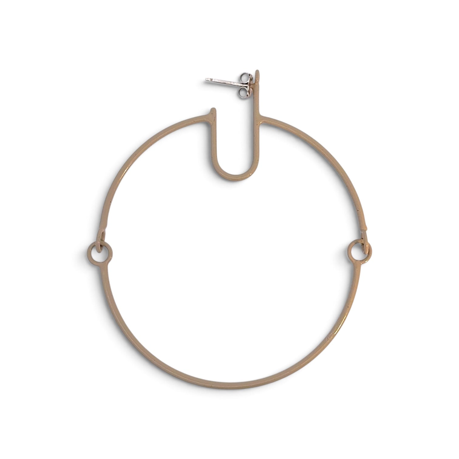 Devyn Vasquez: Floja Hoop Beige
