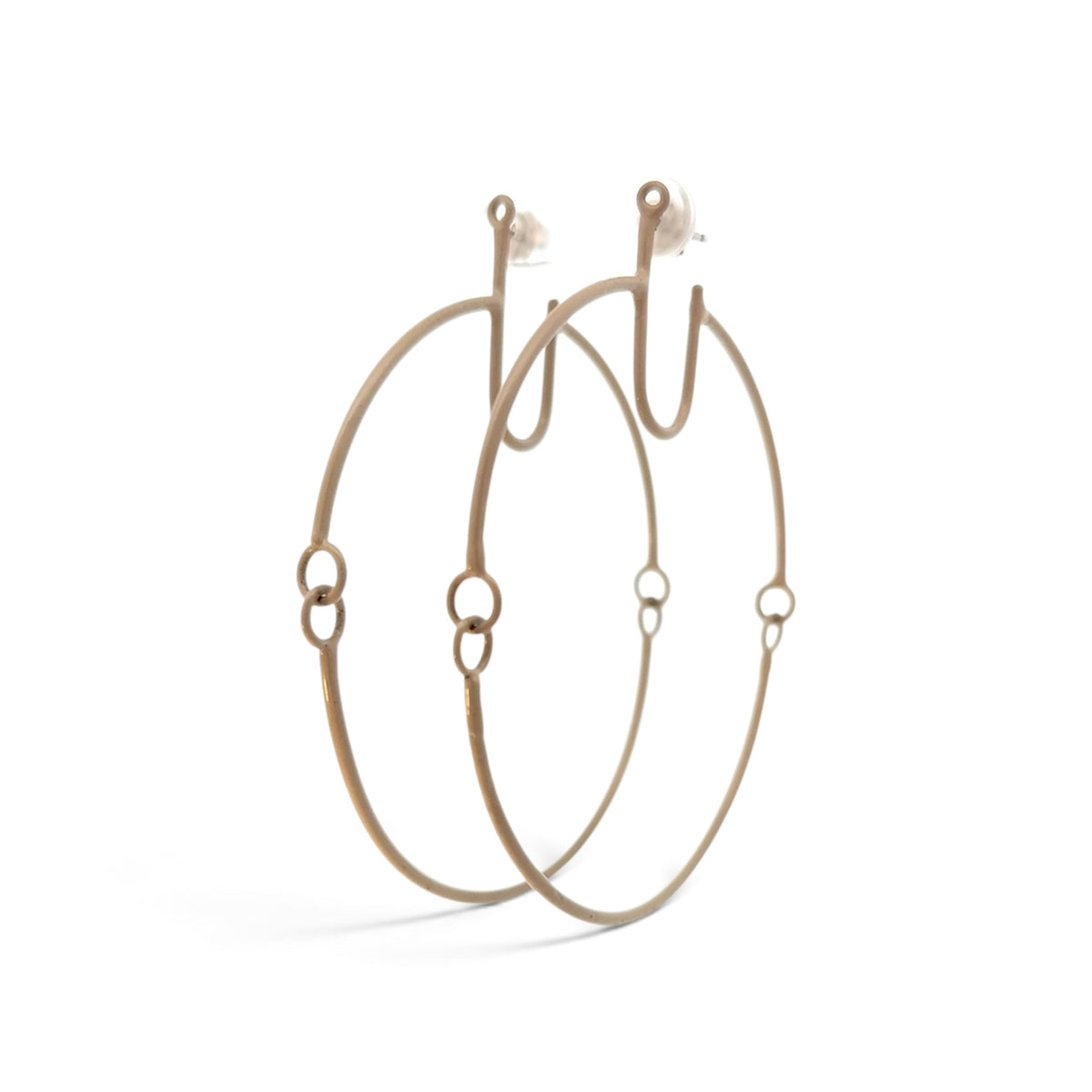 Devyn Vasquez: Floja Hoop Beige