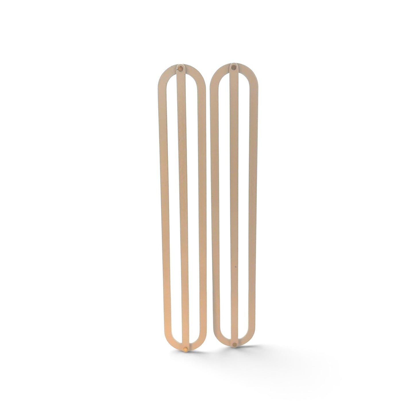 Devyn Vasquez: Linea Earrings Beige