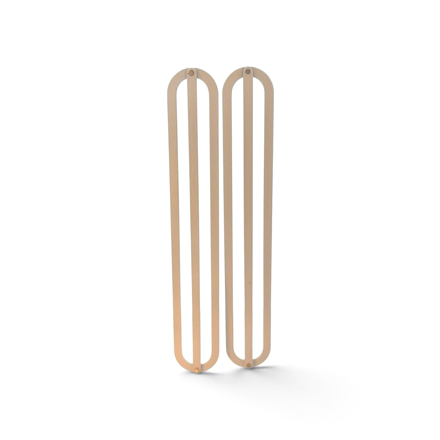 Devyn Vasquez: Linea Earrings Beige
