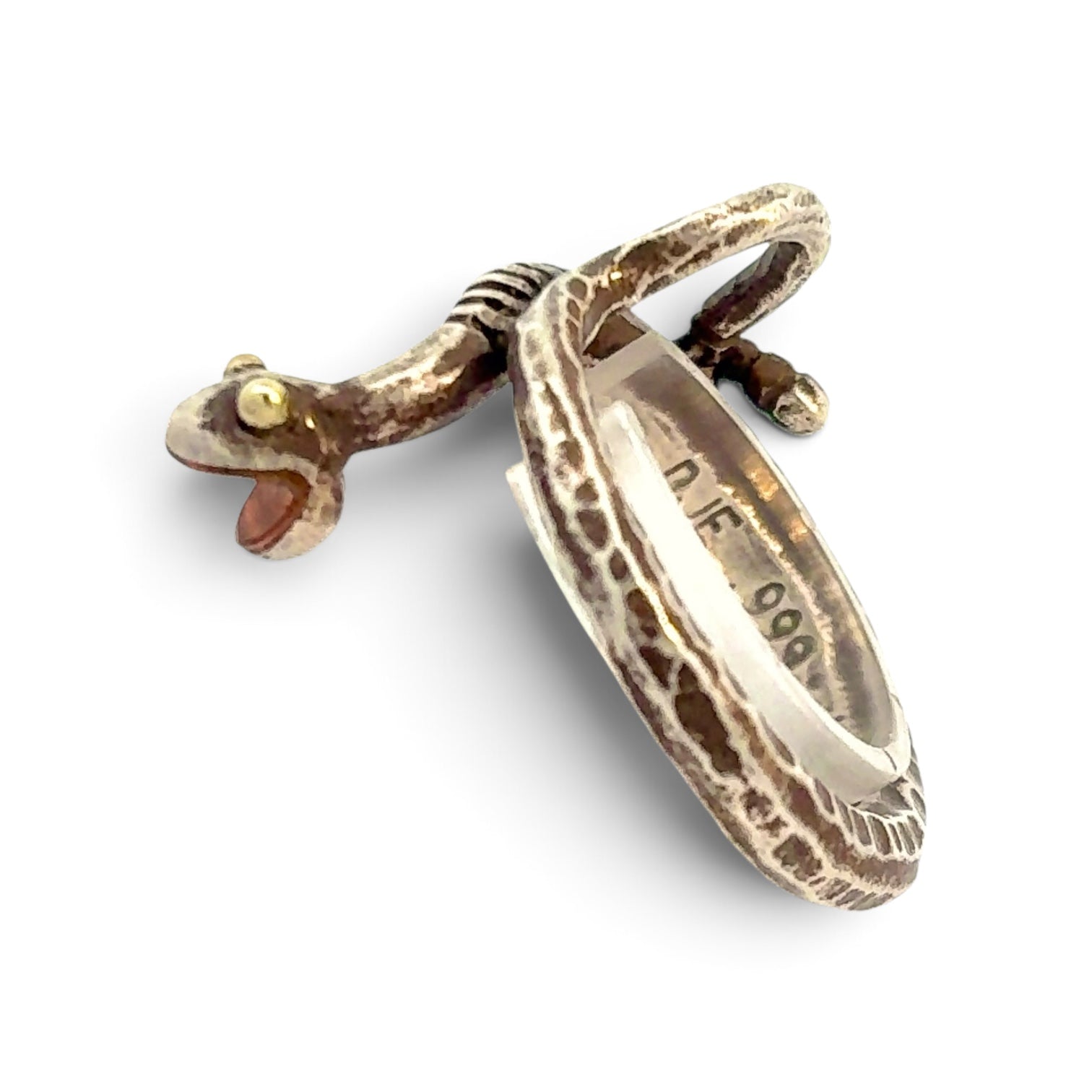 David Jones: Forged Snake Ring, Size 10