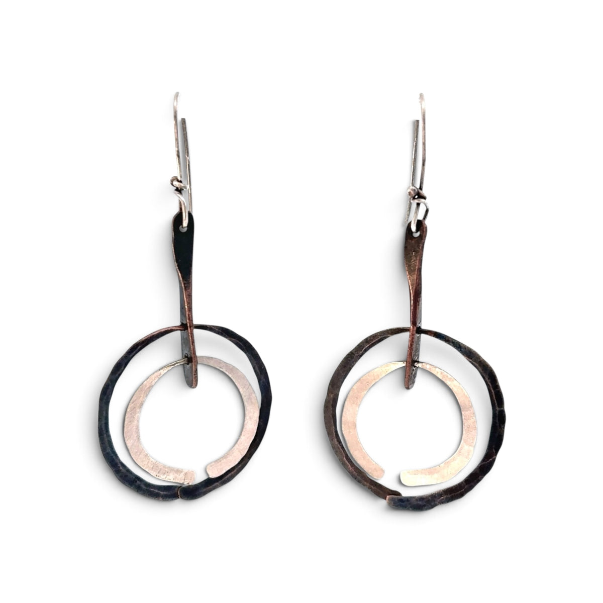David Jones: Forged Earrings