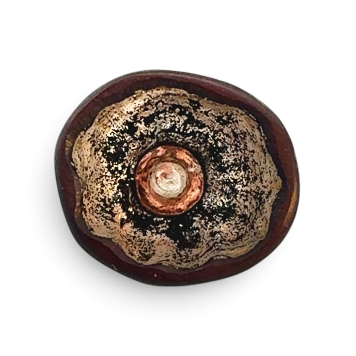 David Jones: Fine Silver Kukui Nut Ring