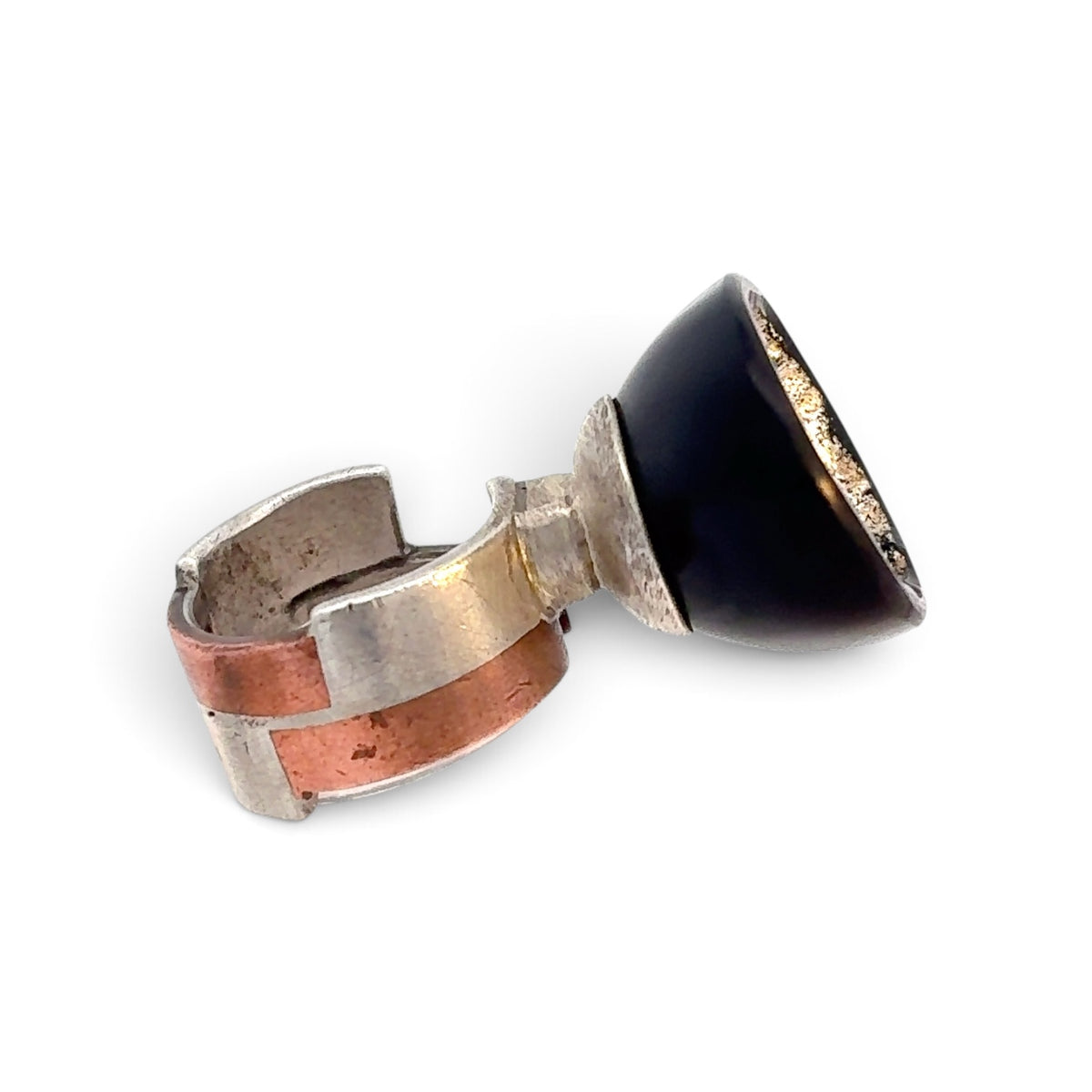 David Jones: Fine Silver Kukui Nut Ring