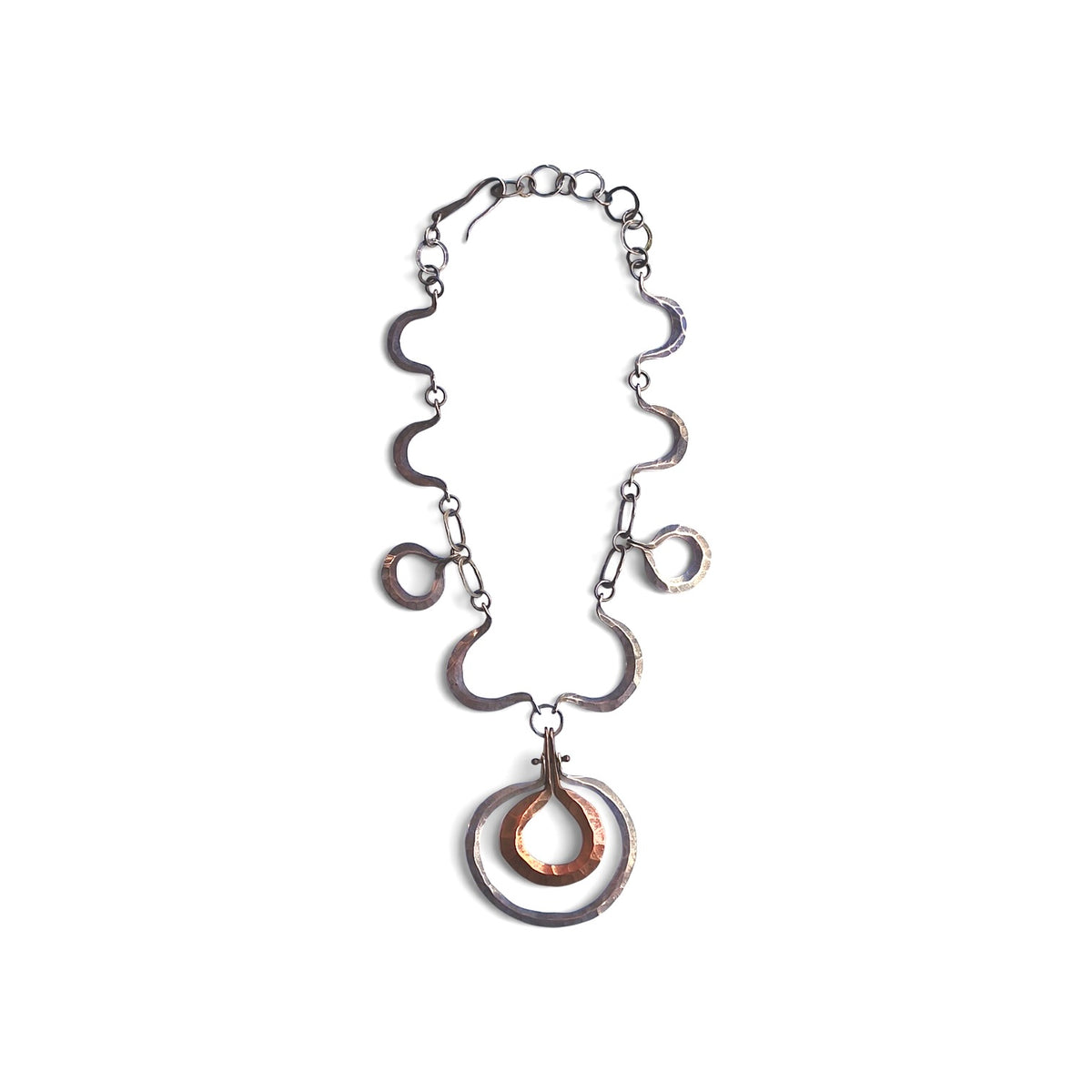 David Jones Forged Necklace