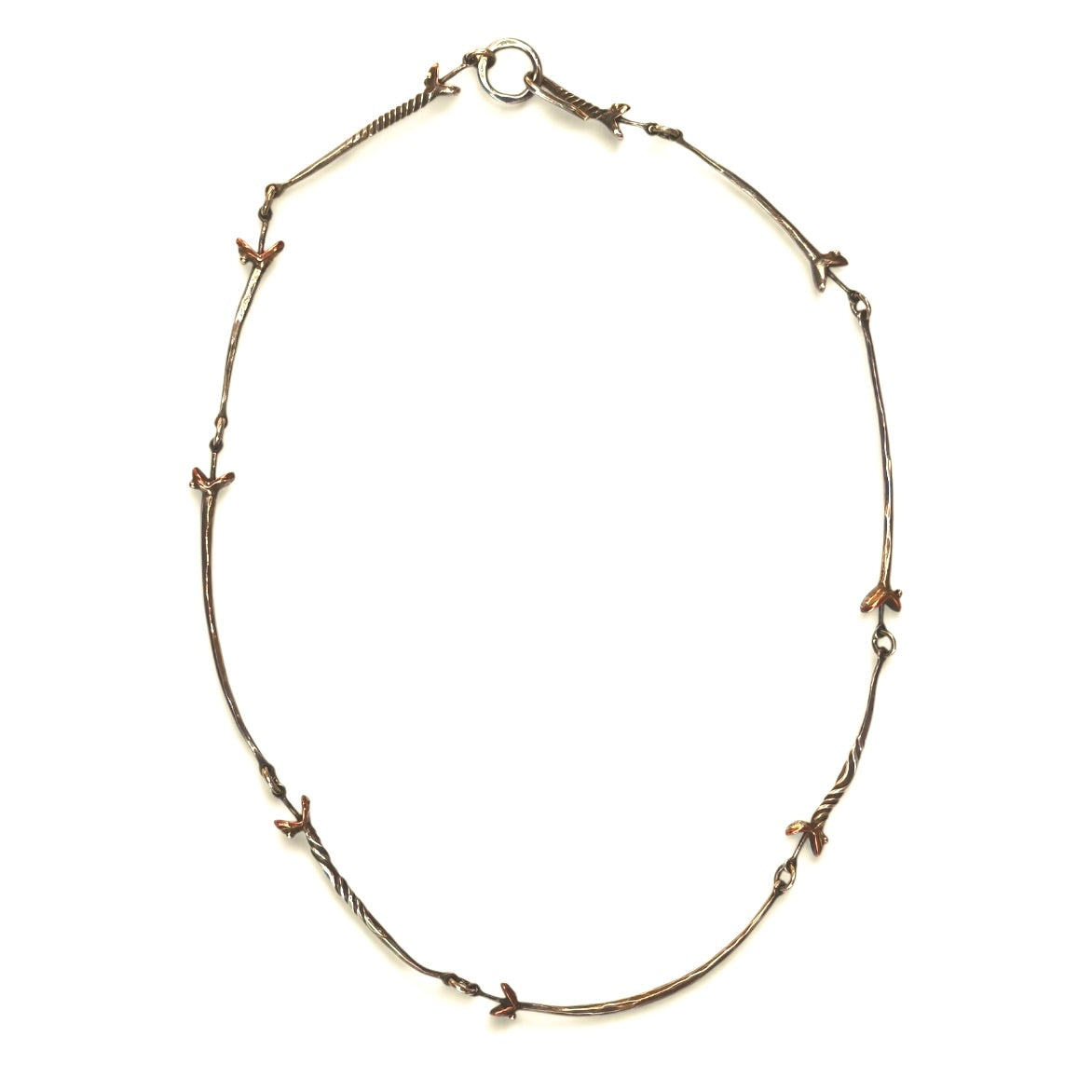 David Jones: Hand - Forged, Snake Necklace