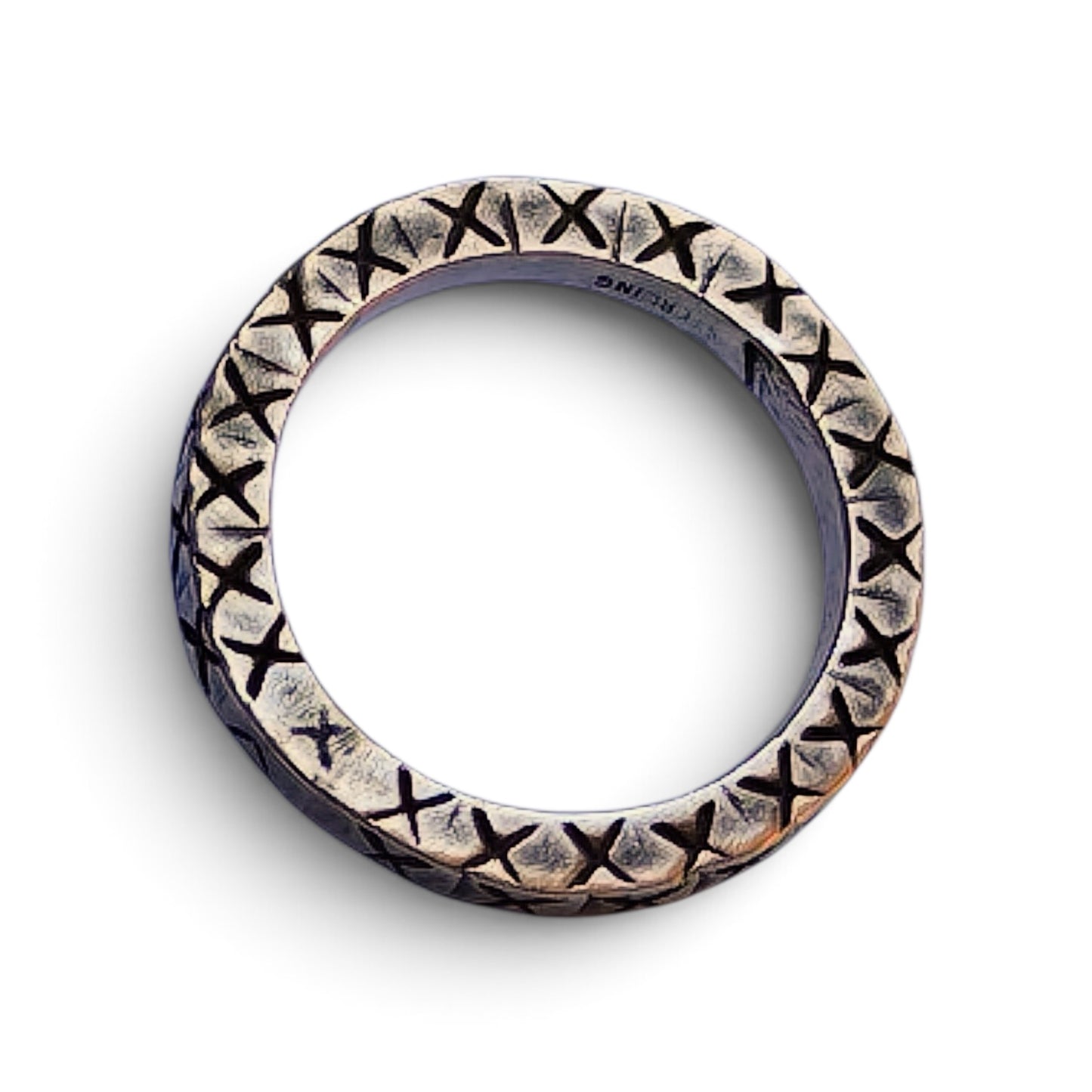 David Jones: Textured Stack Ring