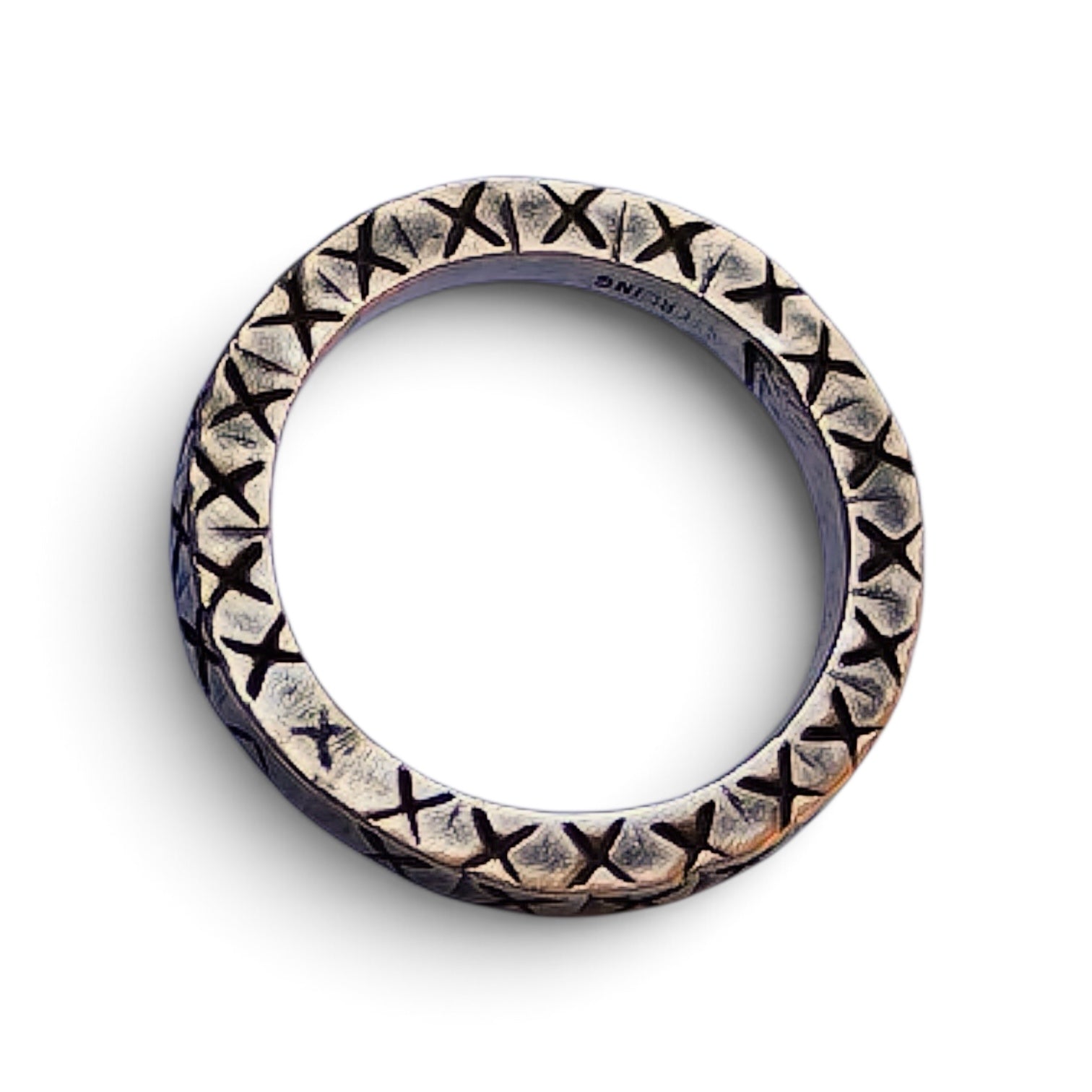 David Jones: Textured Stack Ring