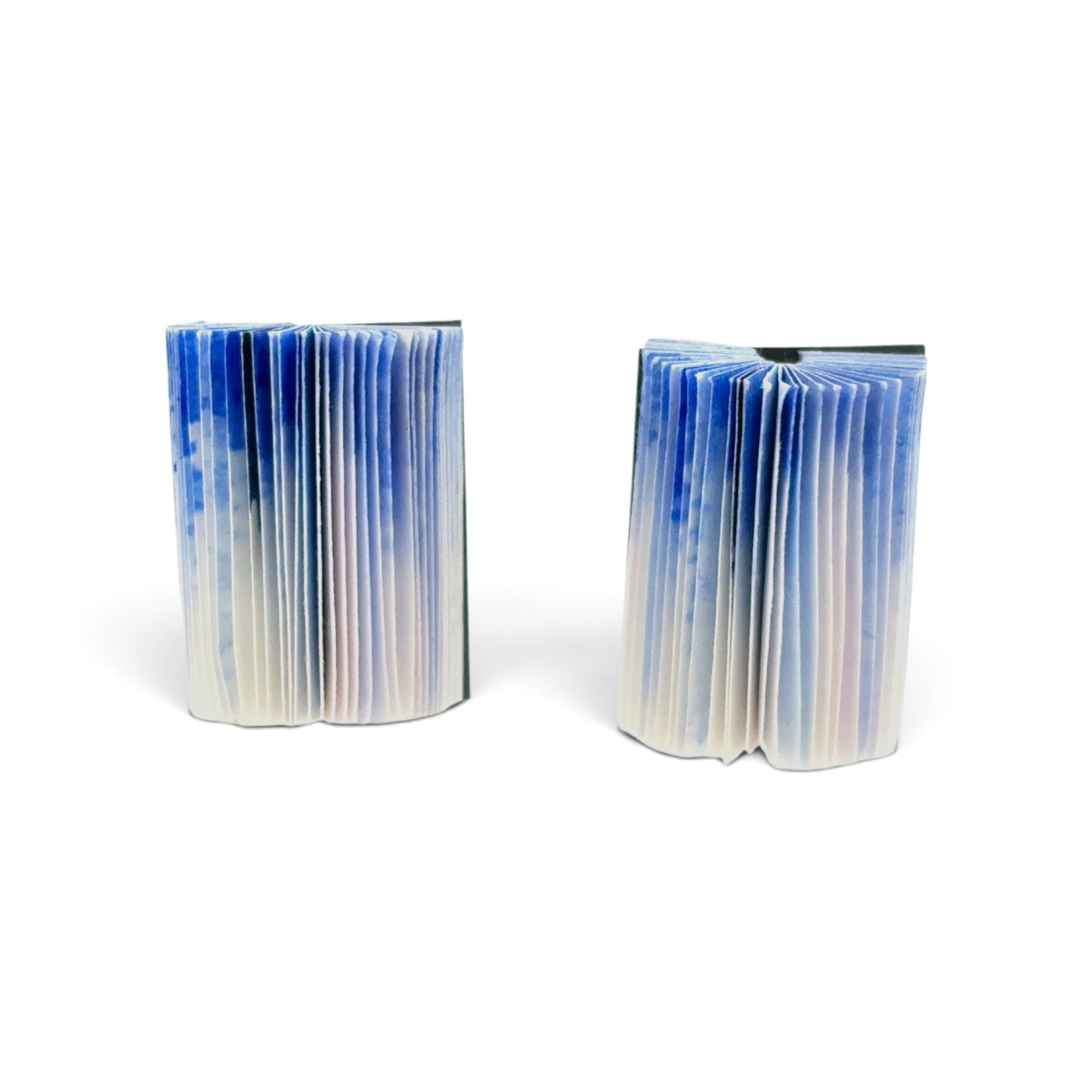Naoko Yoshizawa: Ultramarine Blue, One Rectangle Earrings