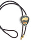 Wyatt Nestor-Pasicznyk: Spiny Oyster Shell, Turquoise, Buffalo Bolo Tie