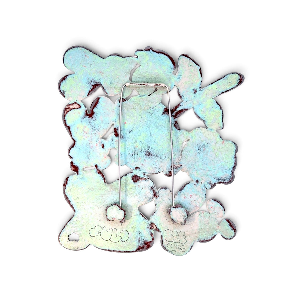 Sulo Bee Brooch: SP4C3B0YZ_andFL0WURZ