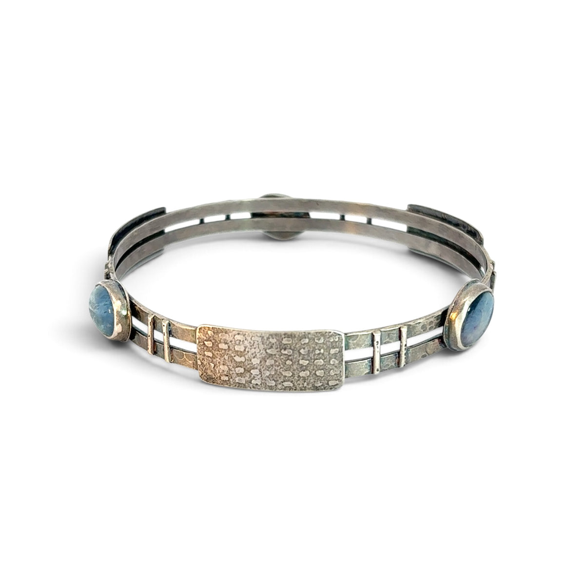 Dorothy Northern: Sterling Silver and Fluorite Bracelet