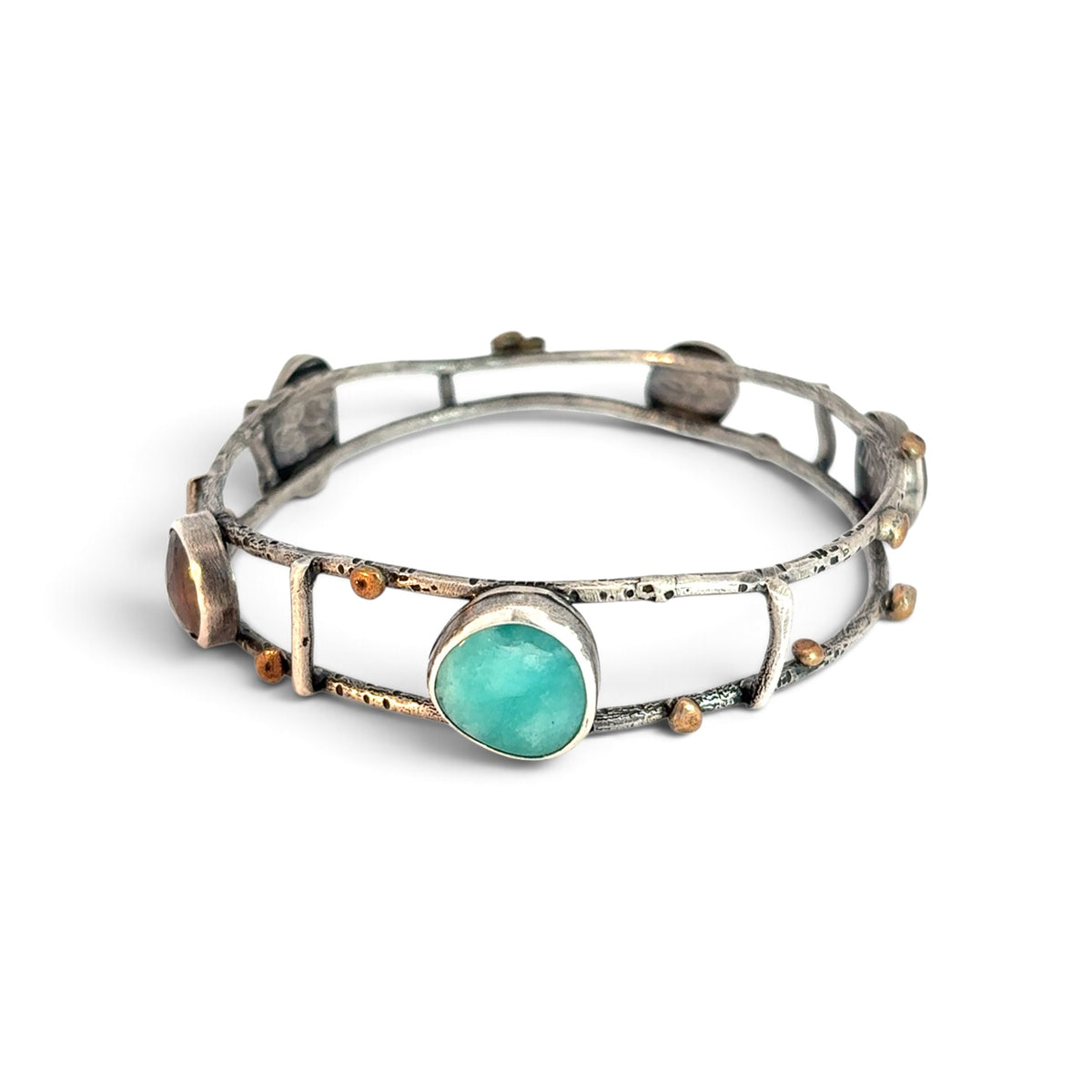 Dorothy Northern: Bracelet, Sterling Silver and Gemstones
