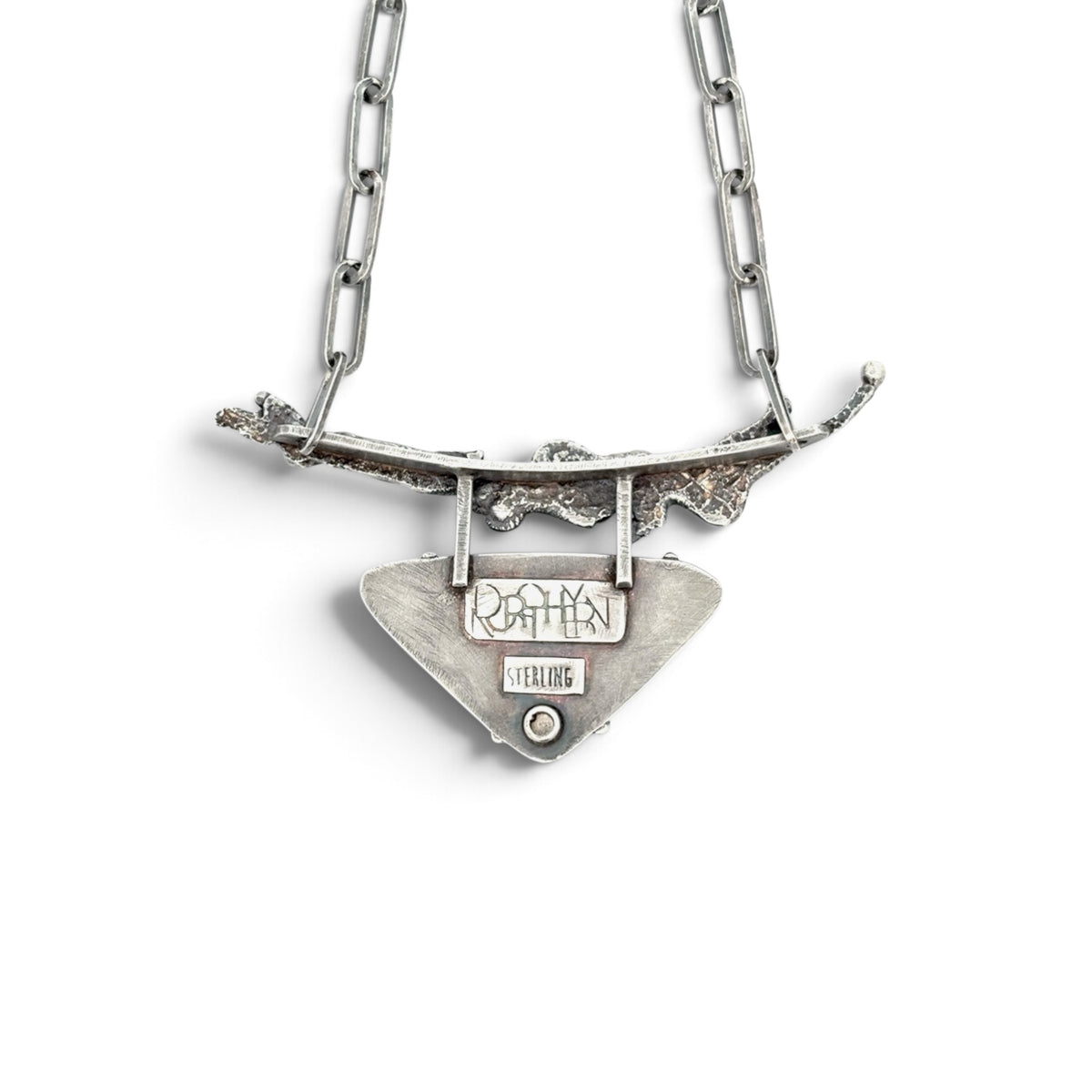 Dorothy Northern: Sterling Silver and Natural Turquoise Necklace