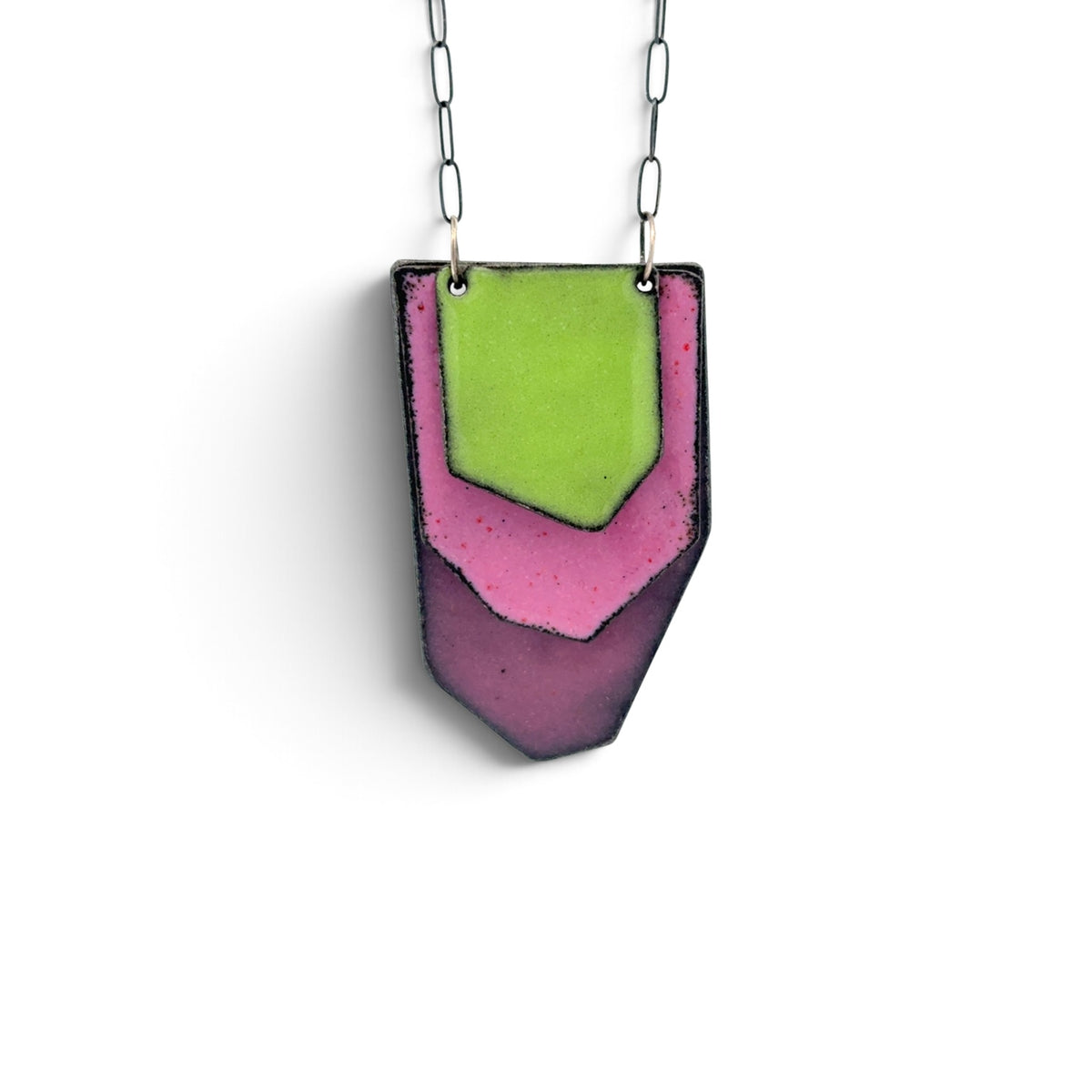 April Hale: Layered Leaves Necklace