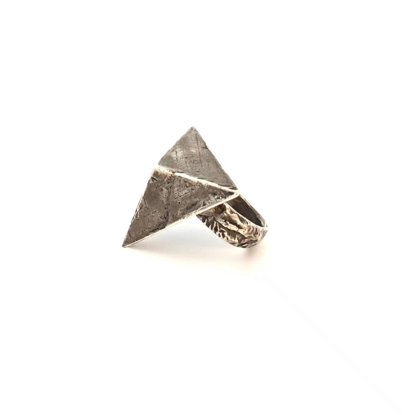 Zula: Ancient Future Ring, sterling silver. size 8.75