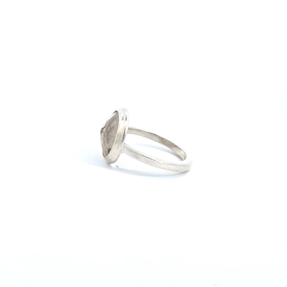 Robert Thomas Mullen: Rutilated Quartz, and Sterling Silver Ring
