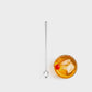SUCK UK Ltd - USA - Skull Bar Spoon - Long-handled cocktail/dessert spoon