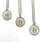 MergingMetals - Silver Honeybee Coin Necklace