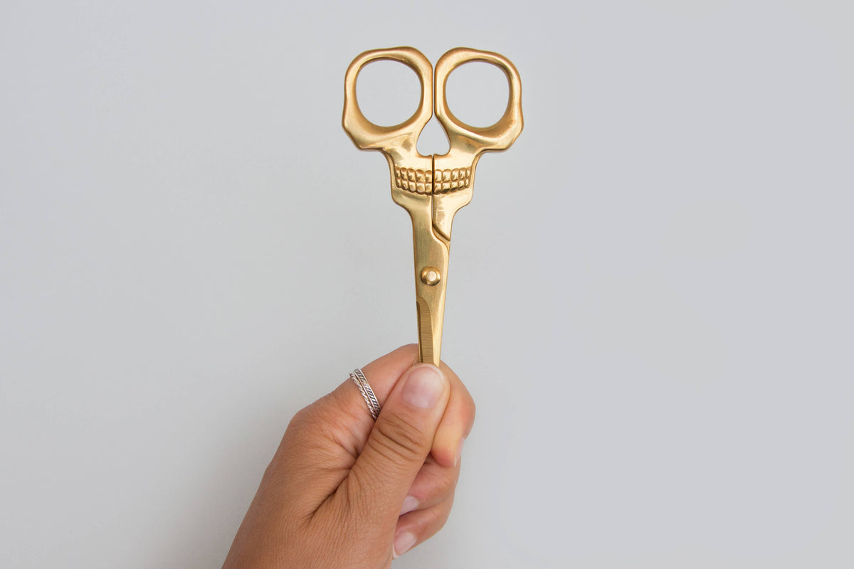 SUCK UK Ltd - USA - Skull Scissors - Dead sharp, finest quality scissors
