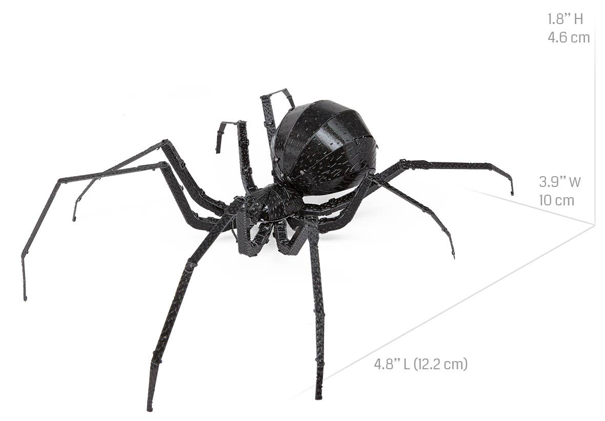 Metal Earth - Black Widow Spider Metal Earth