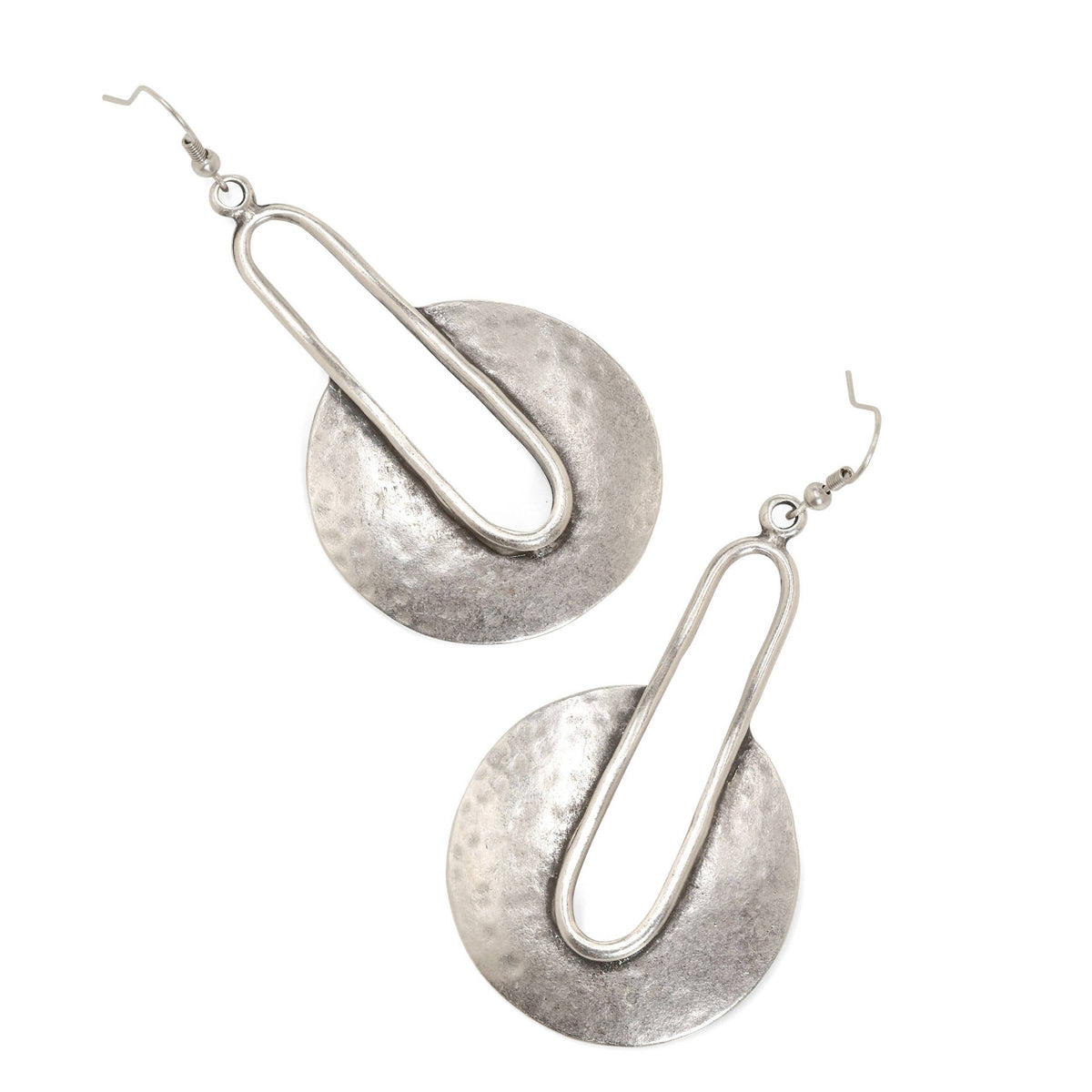 Chanour - Handmade Pewter Earrings