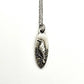 MergingMetals - Antique Silver Whispering Raven Pendant Necklace