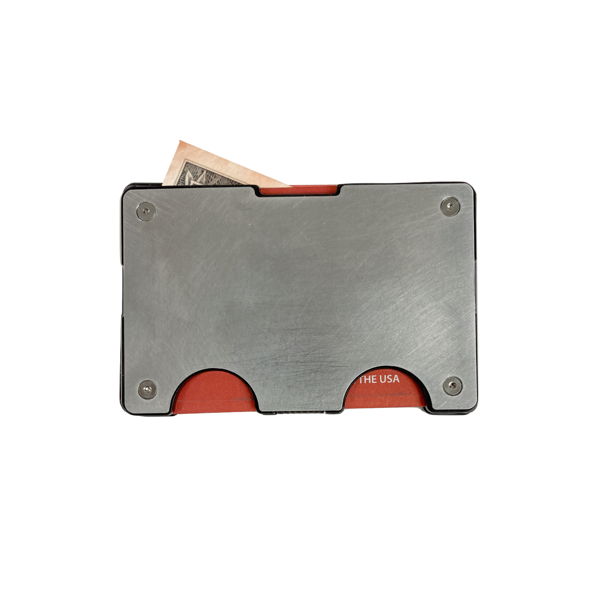 Zootility - The Rift Wallet™ - Slim Metal RFID-Blocking: Aluminum