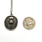 MergingMetals - Thistle Necklace - Antique Silver