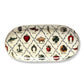 Roomytown Inc - Oval Enamel Tray - Charms