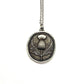 MergingMetals - Thistle Necklace - Antique Silver