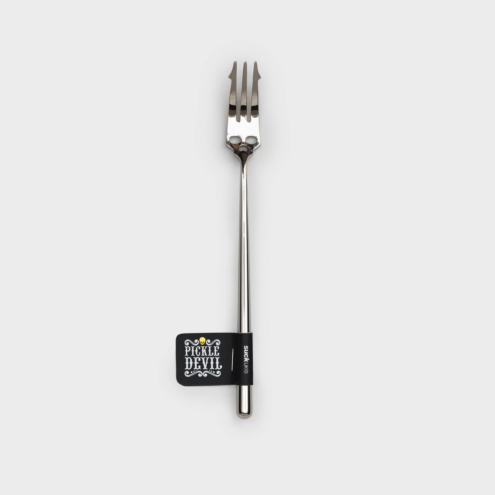SUCK UK Ltd - USA - Pickle Devil - Skull head pickle fork with horns