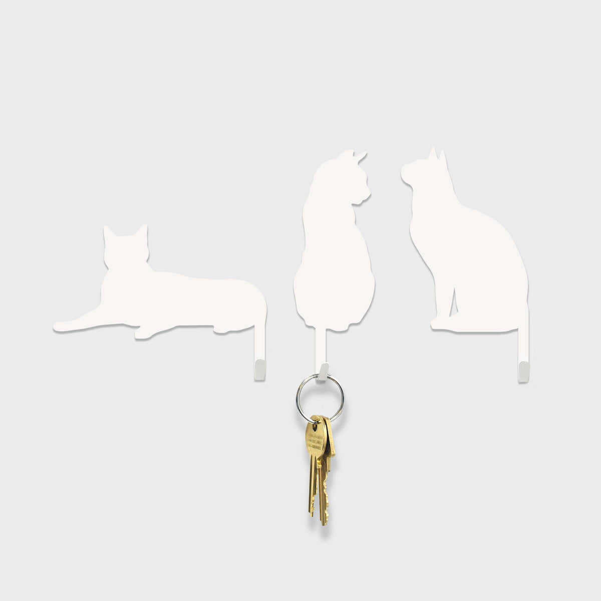 SUCK UK Ltd - USA - Cat Wall Hooks – Hang your stuff on their tails