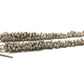 YedOmi Jewelry - Extra Long Wisteria Caviar Earrings: Sterling Silver