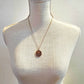 MergingMetals - Stillwater Dragonfly Antique Copper Medallion Necklace