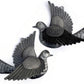 Haiti Fair Trade~ It's Cactus - Haitian Metal Doves, Table Top or Wall Art 10 1/2" x 7 1/2"