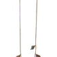 Sarah Cavender Metalworks - 50" Falling Leaves Birch Leaf Lariat: Gold with Multi Color Leaves