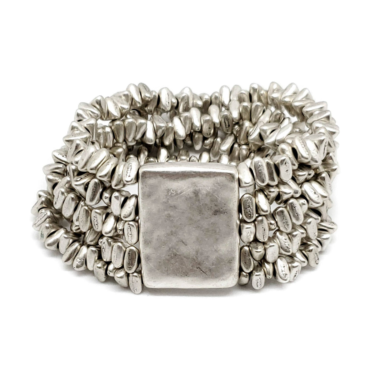 Chanour - Handmade Pewter Bracelet