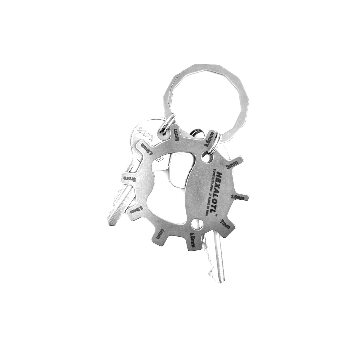 Zootility - Hexalotl™ 11-in-1 Hex-Key Set: US Standard