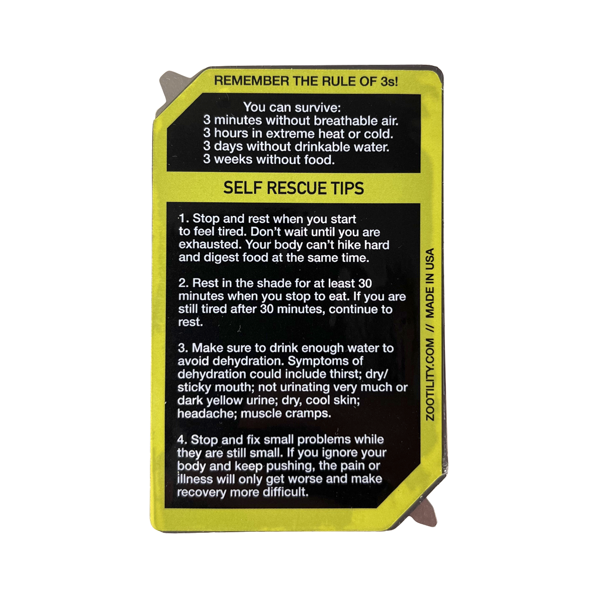 Zootility - Wilderness Survival Kit